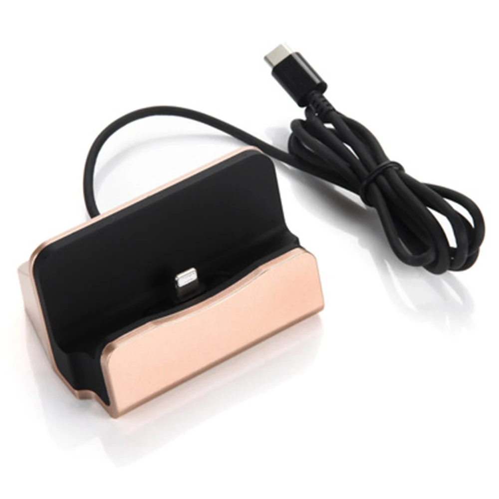 Зарядное устройство для iPhone Xiaomi Android подставка зарядка с кабелем USB типа С обмена