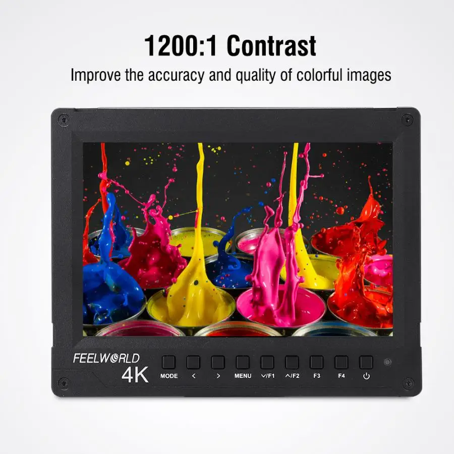 Feelworld A737 легкий 7 дюймов ips экран 4 к Full HD монитор камеры монитор для DSLR камеры s фотографии монитор