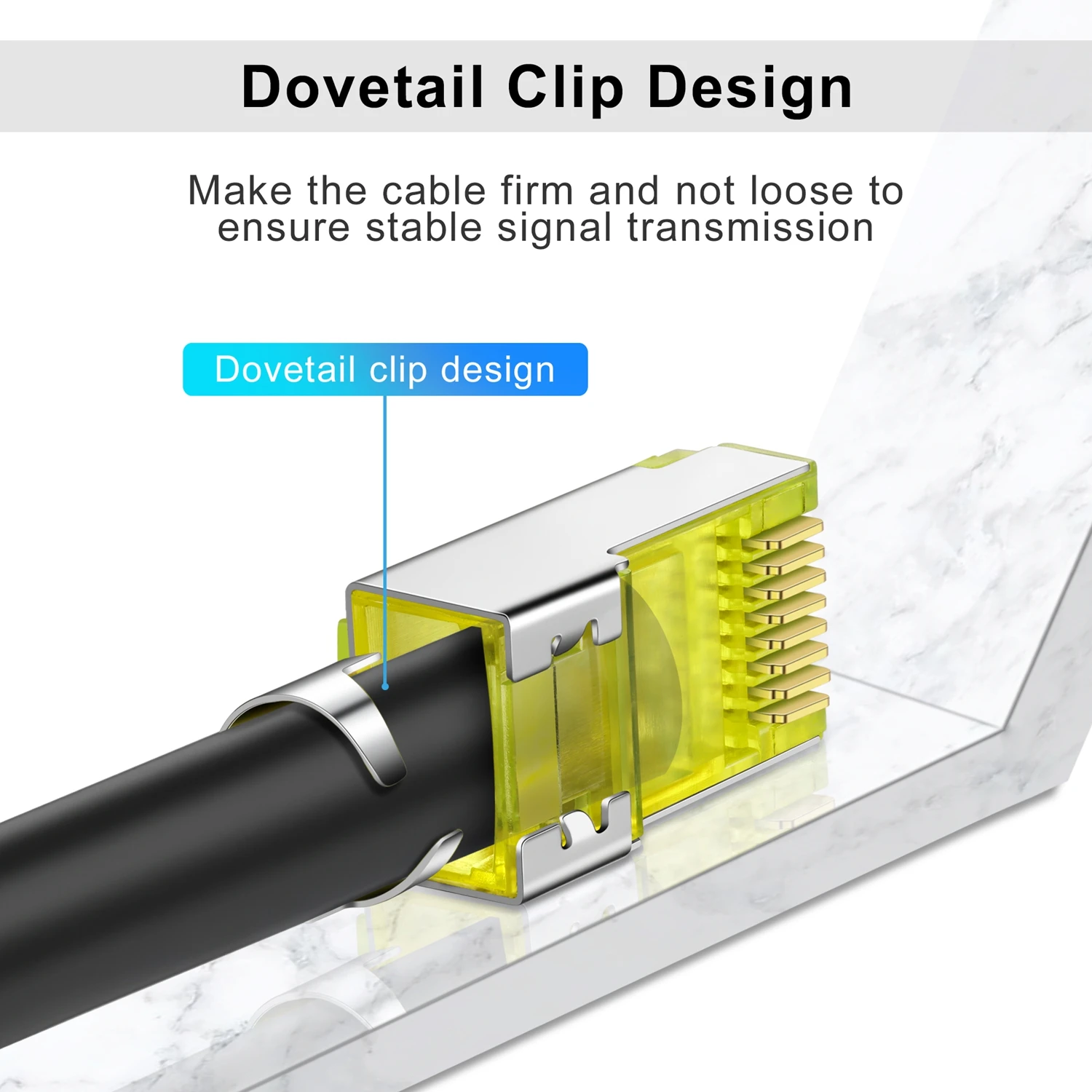 Разъем Cat7 RJ45 модульная Кабельная вилка Cat7/6/5e STP 8P8C позолоченные разъемы для сети RJ