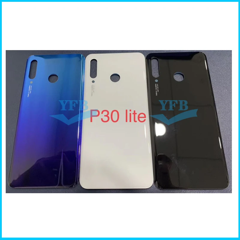 Задняя крышка, чехол для батареи, задняя крышка корпуса для huawei P30 Lite P30Lite, задняя крышка для батареи, задняя крышка для двери