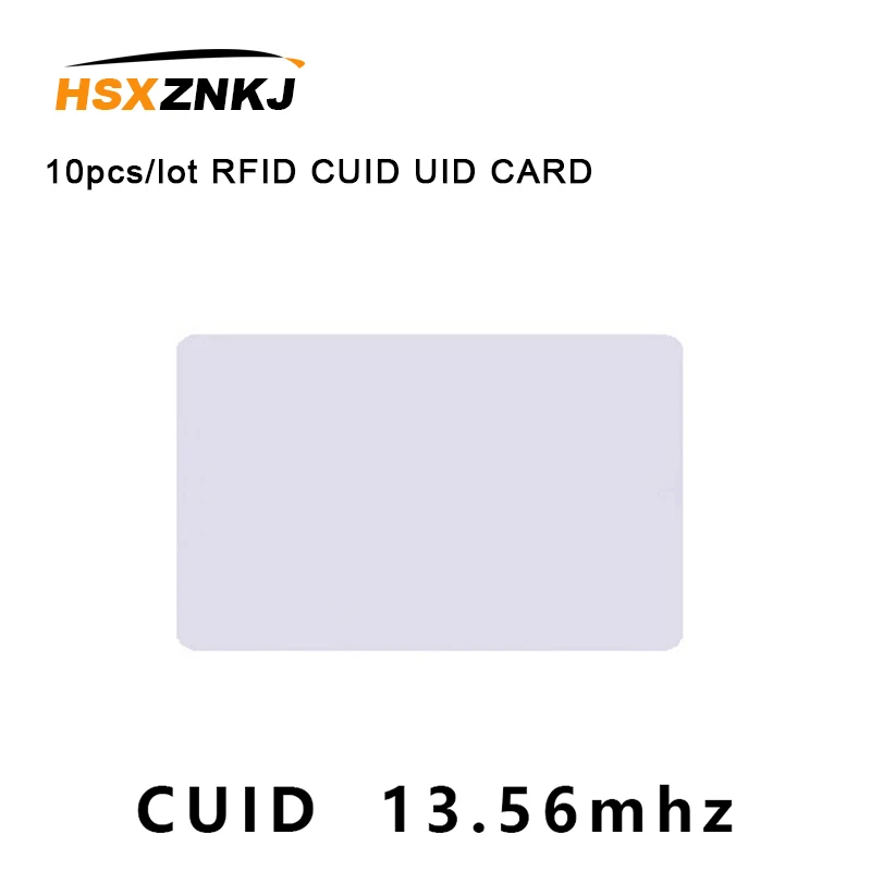 10 шт./лот RFID CUID UID карта изменить UID сменный NFC MF 1k s50 карта блок 0 13,56 МГц