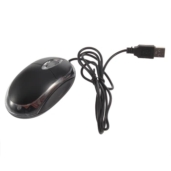 

Gaming Mouse Ergonomic Design USB Wired Optical Maus Gaming Mouse Gamer LED For DELL ASUS Computer Laptop Black