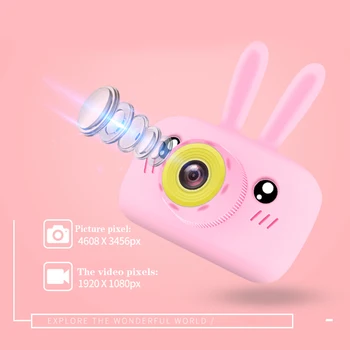 

2 Inch Children Mini Camera Full HD 1080P Portable Digital Video Photo Camera Screen Display Children ForKid Game Study Camera