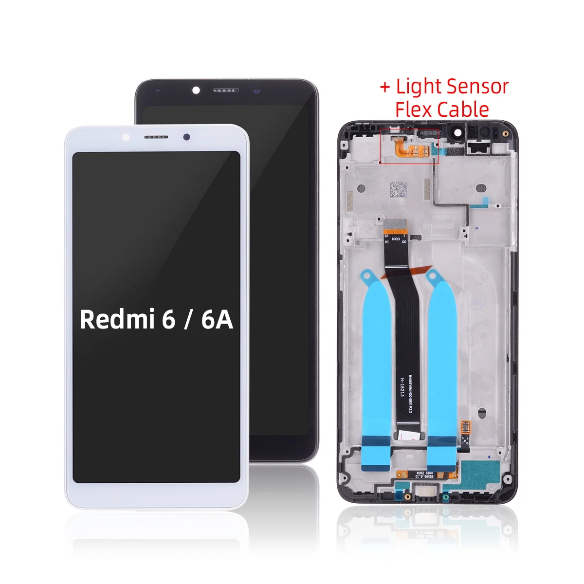 

Original Assembly Touch Screen Lcd Screen For Xiaomi Redmi 6a Digitizer LCD Screen Module Lcd Display Frame Xiaomi Redmi 6 Redmi
