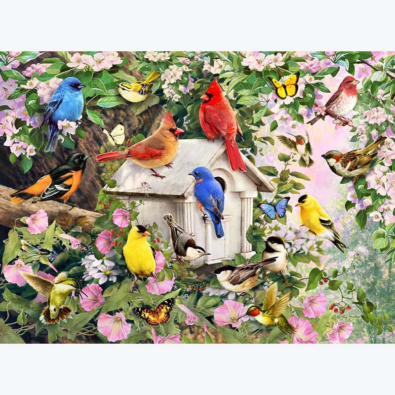 

5D DIY Diamond Painting Full Round Bird Animals Set Art New Arrival Embroidery Crystal Mosaic Cross stitch Adults Handmade Gifts