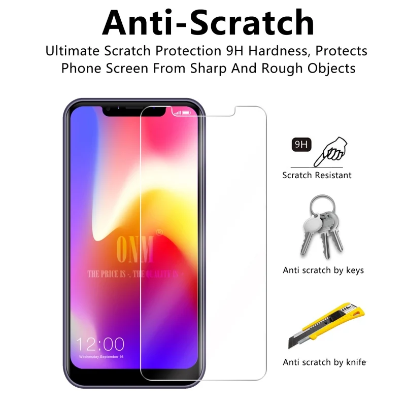 2 шт закаленное стекло для LEAGOO M11 стекло протектор экрана 2.5D 9H Премиум Закаленное стекло для LEAGOO M11 защитная пленка