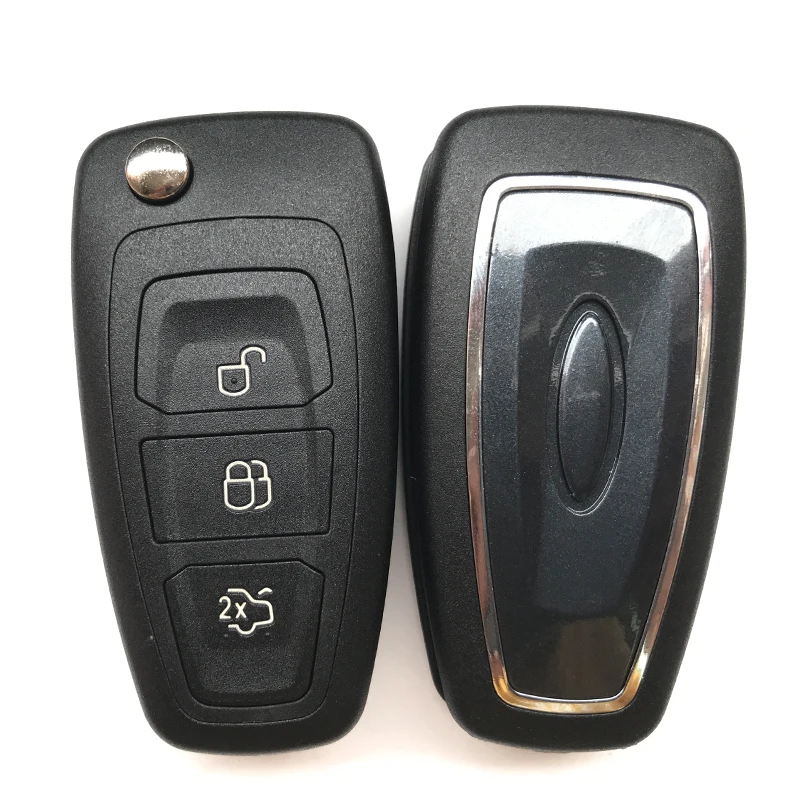 Чехол для дистанционного ключа с 3 кнопками Ford focus C max Fiesta connect mondeo сменный