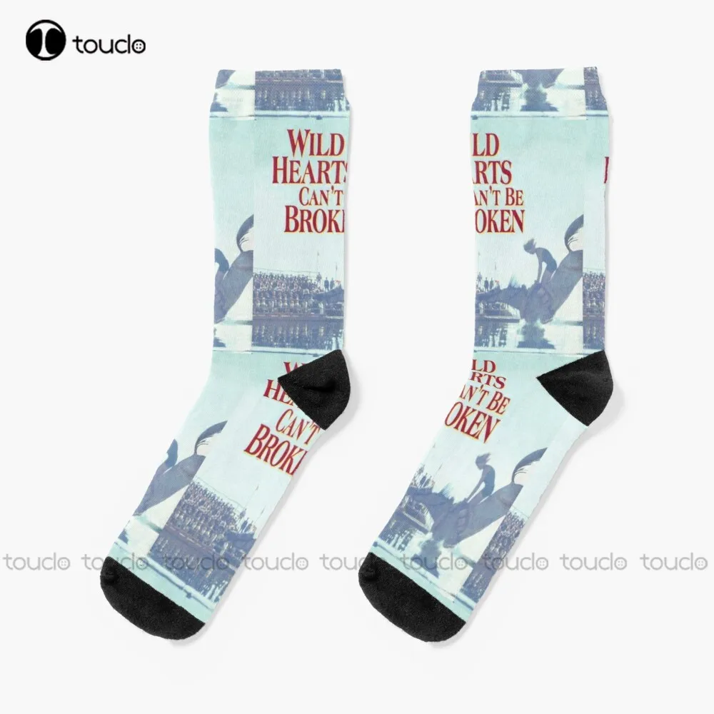 

Wild Hearts Can'T Be Broken - Vintage/Retro 90S80S Horse Movie Socks Thanksgiving Christmas New Year Gift Custom Funny Sock Gift