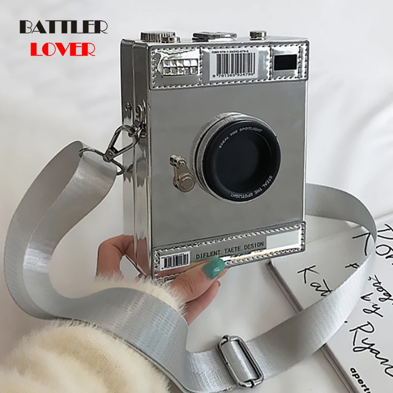 Women Flaps 2020 Autumn and Winter New European and American Fashion Camera Box Bag Personality Wild Shoulder Popular Crossbody