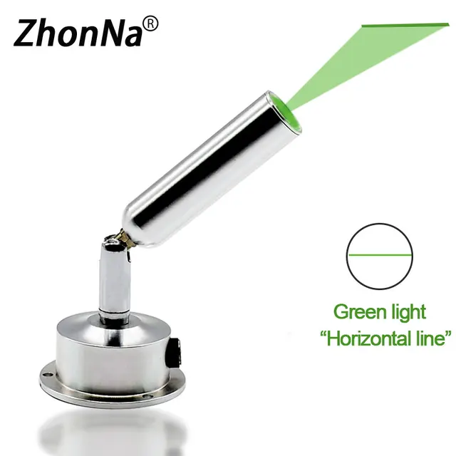 520nm Green Light Laser Module Cross Horizontal Line Laser Positioning And Aiming Industrial-grade Infrared Laser Locator 3V horizontal line