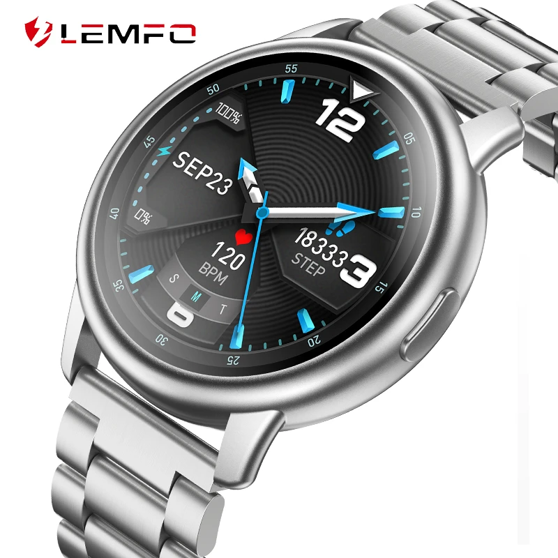 Lemfo Lf28 Smartwatch Ip68 Waterproof Multiple Sports Mode Heart Rate Smart Watch Men For Android Ios Xiaomi Smart Watches Aliexpress