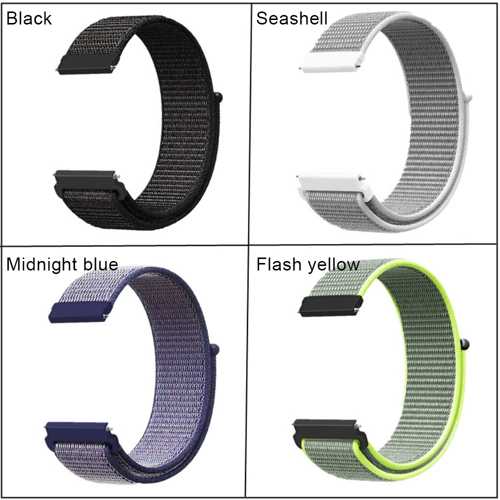 Тканый нейлоновый ремешок-петля для Xiaomi Huami Amazfit GTS, умный Браслет для часов Amazfit GTR 42 мм/Bip lite, ремешок для часов 20 мм
