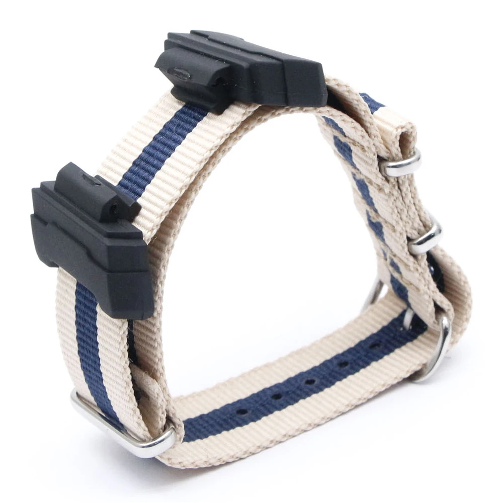 Gestreiftes Uhren armband für Casio G Shock Ersatz Uhren armbänder Smart Zubehör Nylon armband Splitter Pin Schnalle Armband – Detail 7