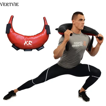 

VERTVIE PU Boxing Training Bulgarian Power Bag Training Sand Bag Boxing Strength Exercise Power Bag Empty Bag