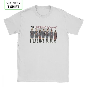 

The Umbrella Academy Group T-Shirts for Men Cha Diego Vanya Luther Allison Comic Cotton Tees Short Sleeve T Shirt Gift Tops