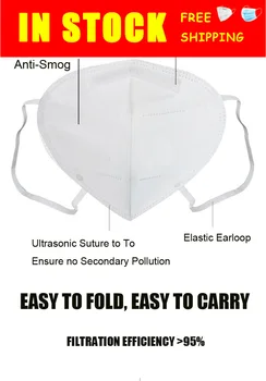 

Solid Color Face Mouth Masks Non Woven Disposable Anti Dust Earloops Masks M40