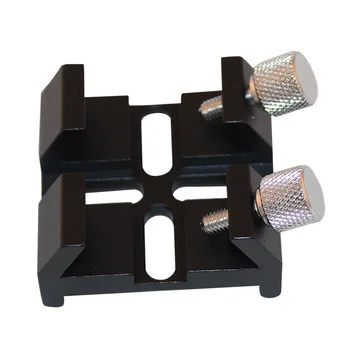 

Telescope Groove Easy Installation Universal Astronomical Dovetail Slot Mount Durable Screw Professional Finder Scope Bracket