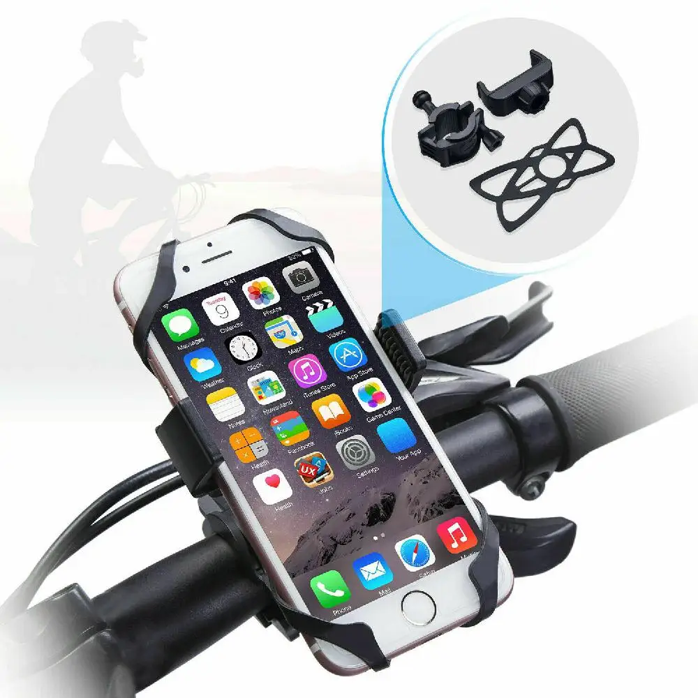 Вертикальный держатель для телефона универсальный мотоцикл MTB велосипед велосипедный Руль держатель для мобильного телефона D18