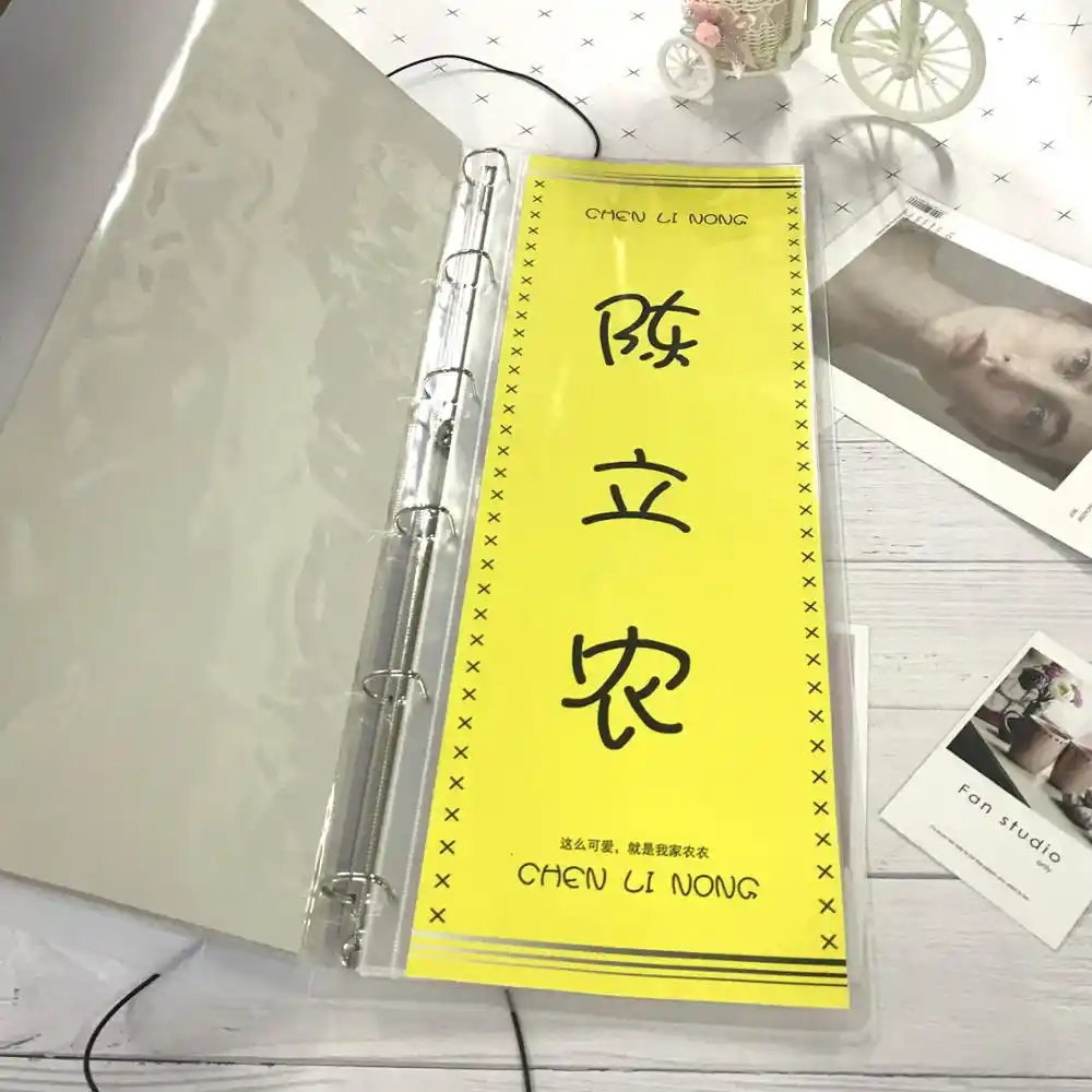 60xcm Lema Binder Handbanner Almacenamiento Vertical Idolo K Pop Animando Album Incluyen Mangas Albumes De Fotos Aliexpress