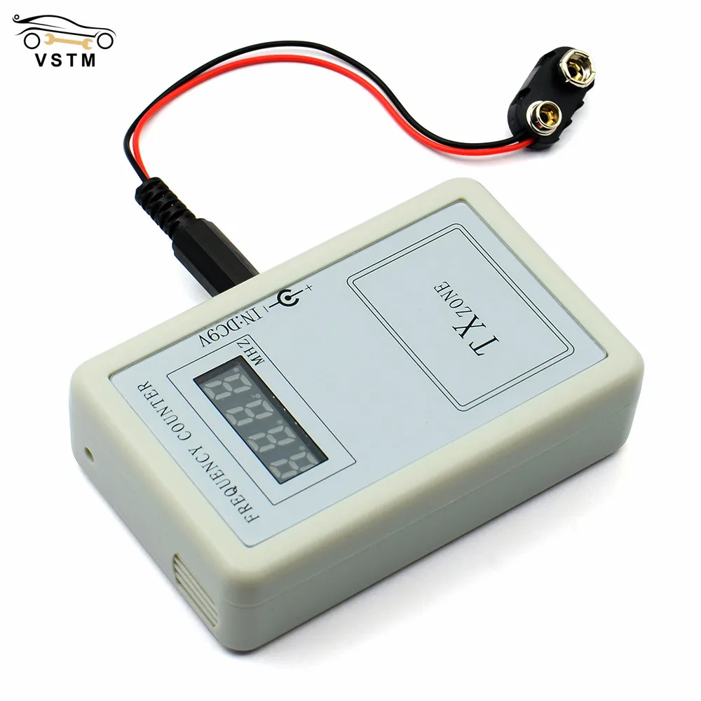 Detector Counter Measuring Instrument Digital Frequency Meter Counter Handheld Wireless Remote Control 250-450 MHZ