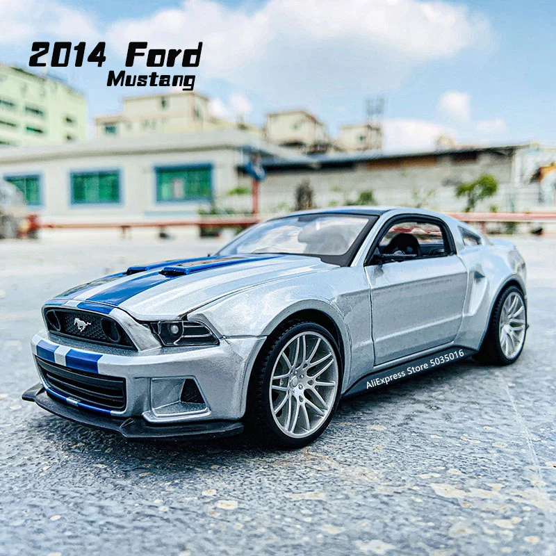 Maisto 1:24 Ford Mustang (Need for Speed) Shelby GT500 серия моделирование сплав модель автомобиля ремесла украшение коллекция