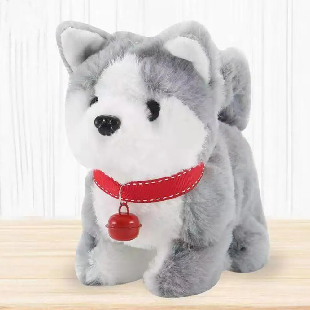 Plush Electric Intelligent Toy Simulation Display Mold Teddy Corgi Dog Rabbit Tail Swing Robot Children's Fun | Игрушки и хобби