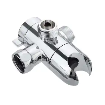 

Shower Rod Joint Socket Shower Connector Tee Water Wall Seat Shower Fixing Seat Adapter Shower Connector Bathroom Supplies