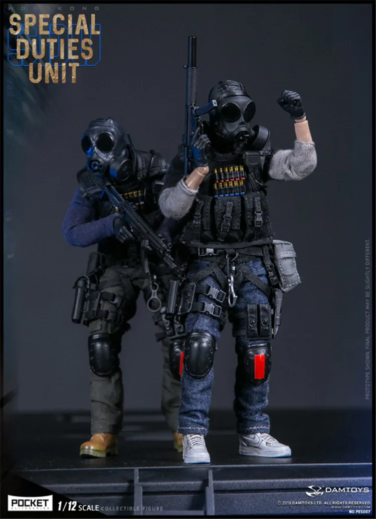 Новинка 1/12 Damtoys Hong Kong SDU Sam Sir Solider DAM PES007/PES008 12 ''кукла Фигурка модель в наличии