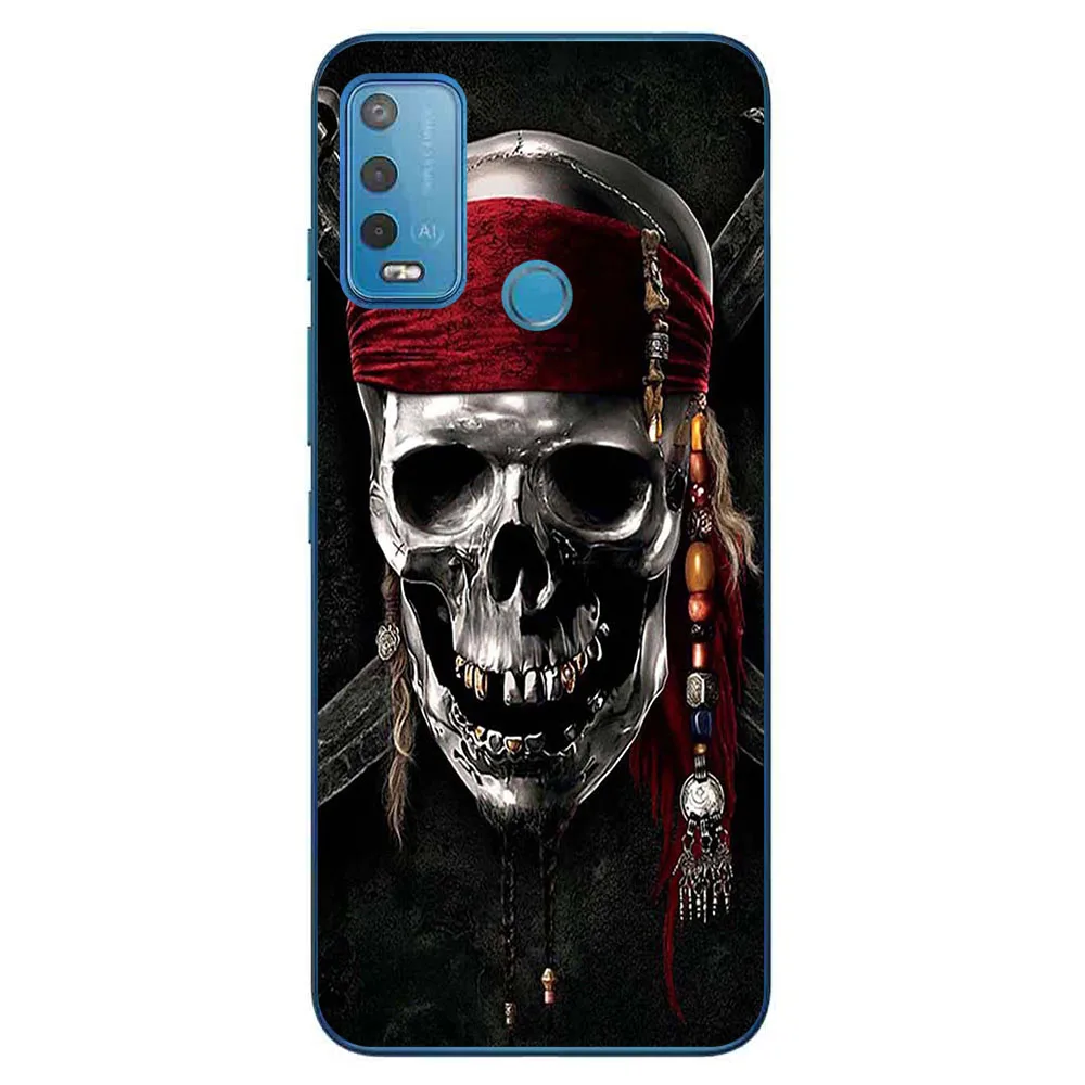 wallet phone case Phone Bags & Case For Wiko Power U10 U20 U30 2021 6.82 inch Cover Soft Silicone Fashion Marble Inkjet Painted Shell Capa samsung flip cover