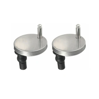 

A Pair Of Quality Top Fix WC Toilet Seat Hinge Fitting Quick Release Hinges