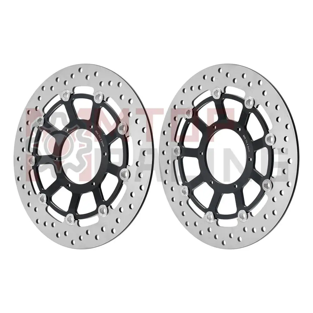 Пара передних тормозных дисков для Honda CB1000R не ABS (2009 2010 2011 2012 2013) 2015) роторов|Диски