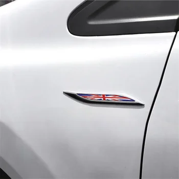 

2pcs 3D Metal England Flag Car Stickers Long Pattern Decals Car Whole Body Stickers Car Decoration for Nissan Kicks Rogue Altima