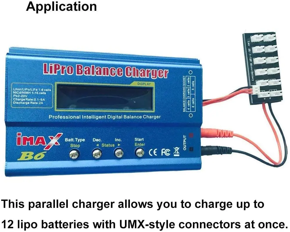 2S 7 4 V LiPo параллельная зарядная плата JST PH2.0 3 контактный 0 мм контрольные выводы