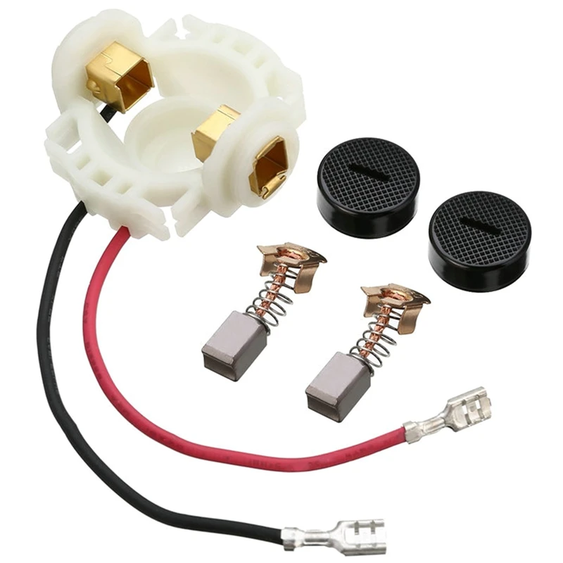 Угольная щетка+ крышка s+ крышки+ держатель щетки Набор для Makita 638921-2 638448-2 CB430 BGA450 BGA452 BJS160 BJS161 DGA452REF GA400