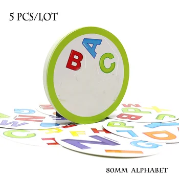 

5 pcs/lot spot alphabet board game for kids learning alphabet pair it dobble family fun card game for wholesale