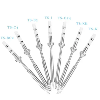 

Original Replacement Soldering Iron Tips For TS100 Digital LCD Soldering Iron TS-B2/TS-BC2/TS-C4/TS-D24/TS-I/TS-K/TS-KU New