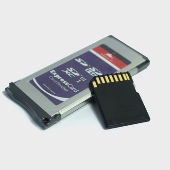 

SD SDHC SDXC Card Adaptor into ExpressCard SXS Card Adapter Ultra High Speed Express Card Reader