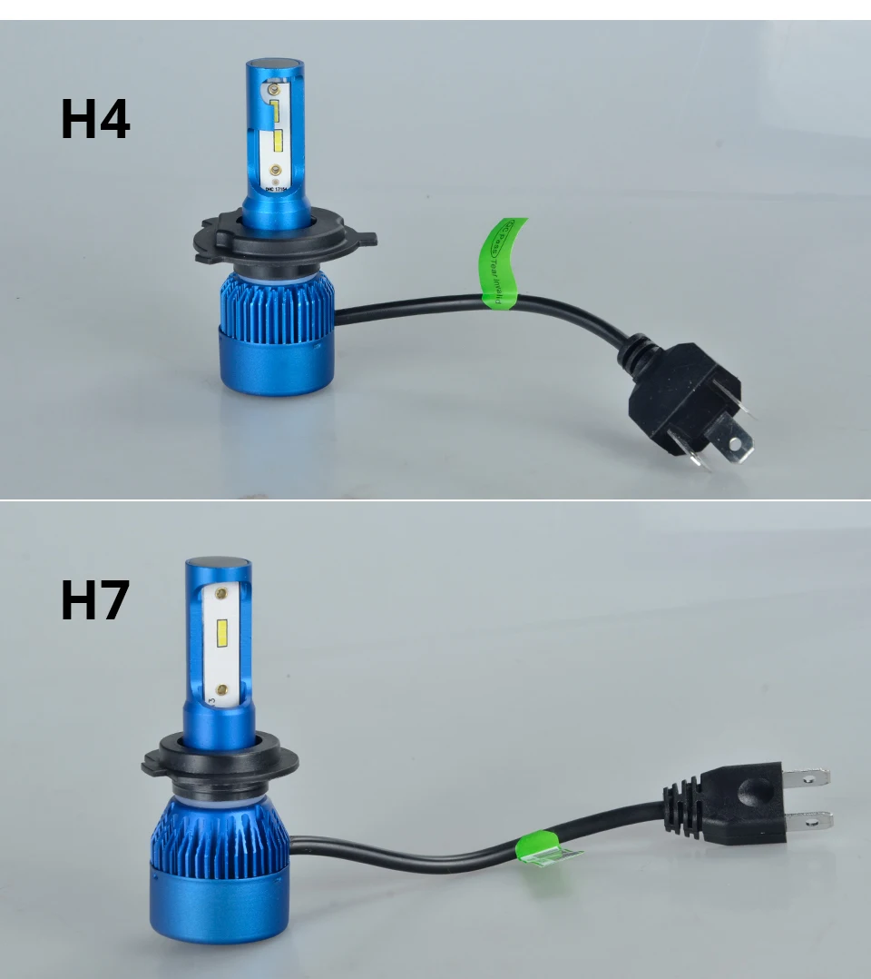ATcomm 2 шт. H7 светодиодный H4 Автомобильная Лампа H1 H11 9005 9006 6500 к белый CSP 10000лм 12 В авто лампа для Mitsubishi ASX/Sigma/Pajero/Starwagon