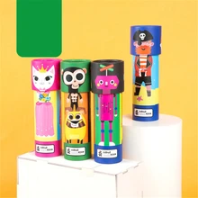 Креативный мультяшный калейдоскоп "сделай сам" Волшебные бумажные игрушки для малышей развивающие унисекс Картонные Игрушки для детей