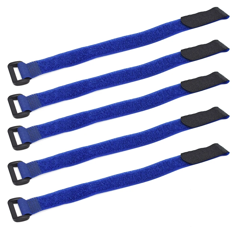 20X300mm blue 5 шт. держатель для руля велосипеда, велосипедный фонарик, галстук, веревка, повязки, универсальный нейлоновый липкий галстук, фиксированные элементы, Аксессуары для велосипеда - Цвет: 20X300mm blue