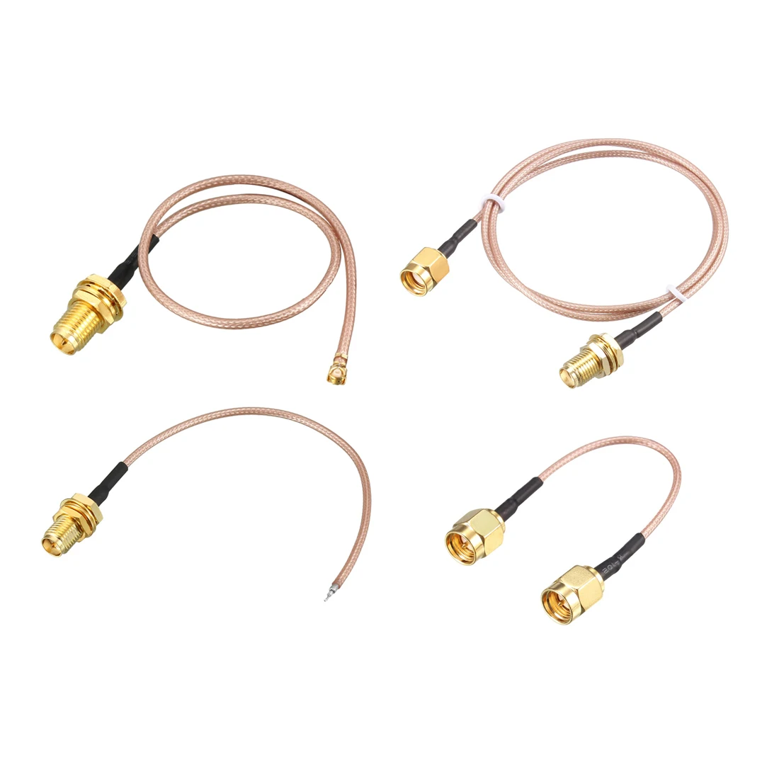 uxcell Low Loss RF Coaxial Cable Connection Coax Wire RG142 N Male to