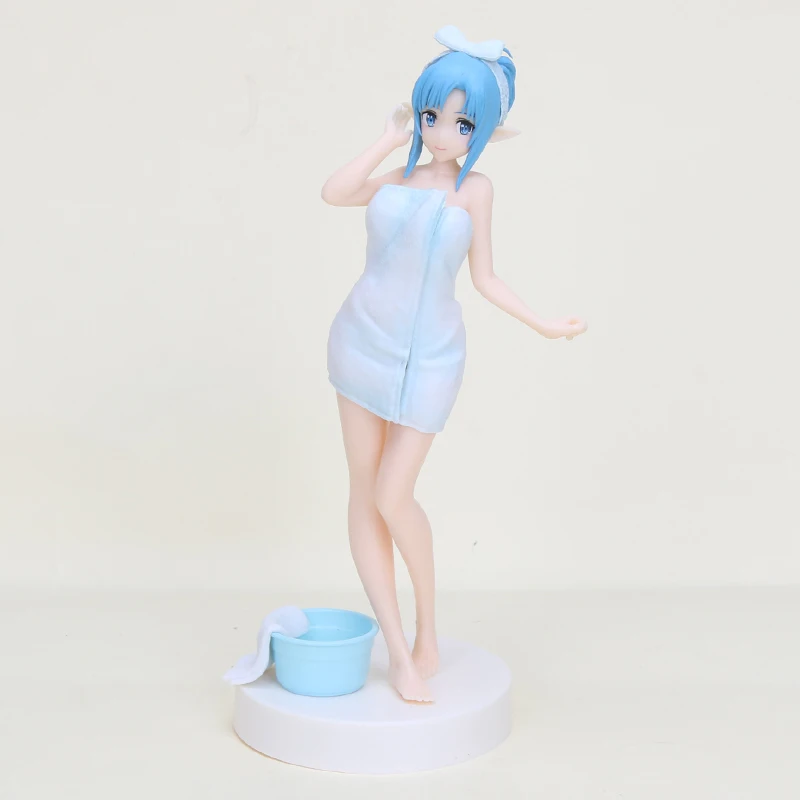 18-23 см аниме Fate/Stay Night Saber tohsaka Rin Sword Art онлайн AsunaYuuk Sinon Алиса киригая Suguha халат ver фигурка игрушка - Цвет: 5 opp bag