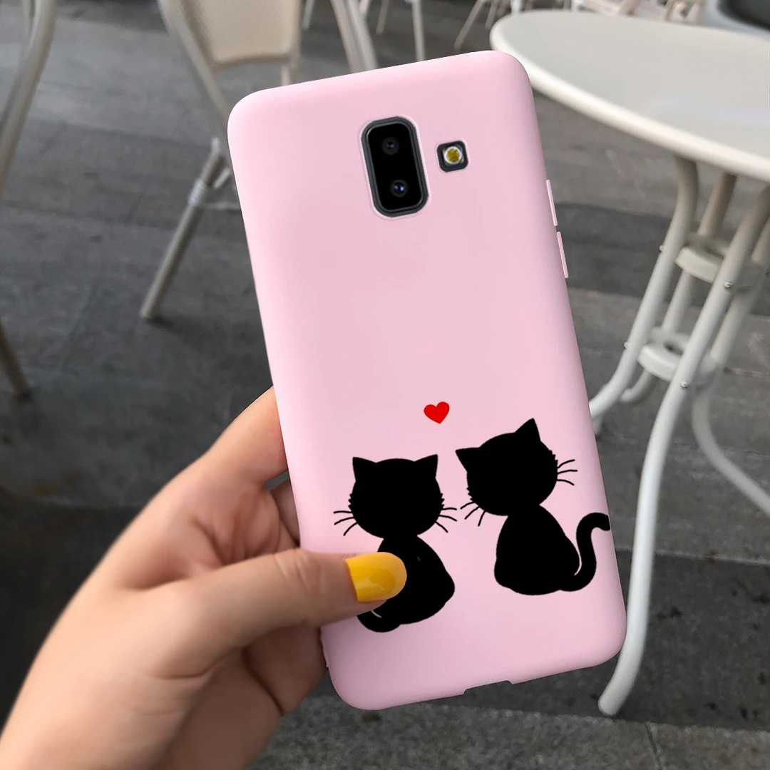 Cute Bee Cat Silicone Soft Phone Case Bumper Cover