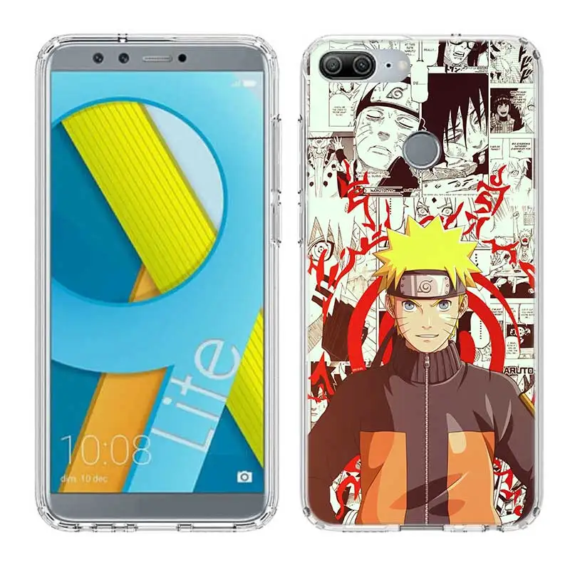 Naruto Anime Frosted Fundas Heart Phone Case For Huawei Honor 20 9 Pro 8X 10 lite 9X 8A 8C 8S V20 20i Y5 Y6 Y7 Y9 2019 Cover
