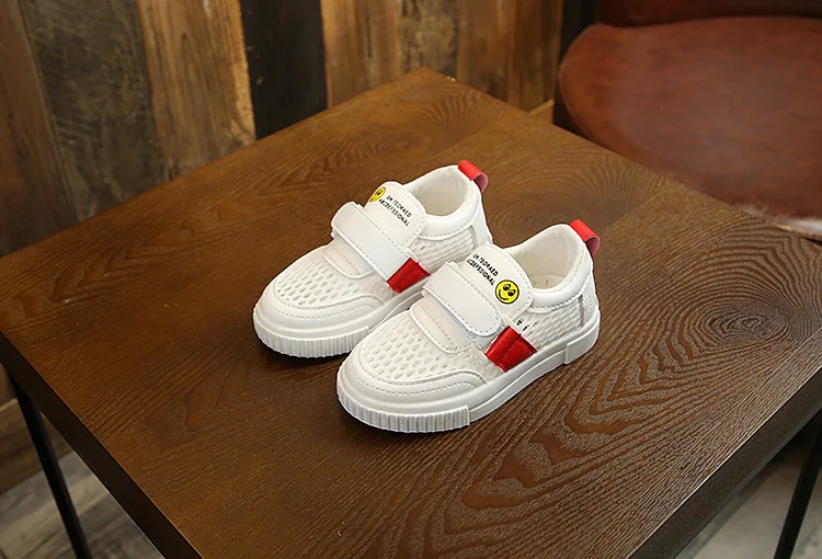 New children's shoes; children's sports shoes; boys' white shoes; girls casual student shoes; Korean PU waterproof shoes