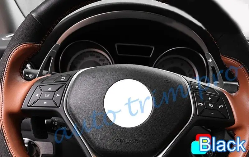 Рулевое колесо переключения передач DSG подходит для Benz W176 W246 W205 W218 W212 W222 C292 X156 C117 X205 аксессуары