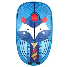 2,4G беспроводная мышь Мобильная оптическая Бесшумная с приемником компьютер ПК ноутбук USB меньше шума тонкий мультяшный игровой ноутбук портативный