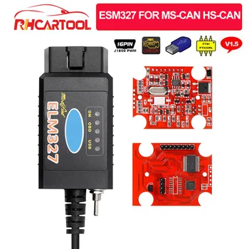 

OBD2 Scanner ELM327 USB FTDI PIC18F25K80 Chip for MS CAN for HS CAN ELM 327 Bluetooth OBDII Diagnostic Tool