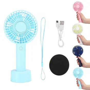 

Handheld Charging Small USB Fan Built-in Battery Mini Portable Desktop Bedside Universal Y8