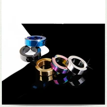 Trendy Punk Stainless Steel Round Ear Clip Fashion Earrings for Men and Women Clip Earrings Without Piercing Jewelry Party